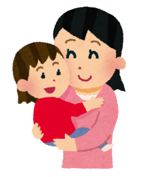抱っこお母さん
