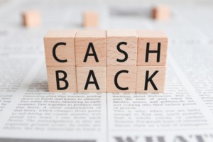 キャッシュバック　Cash back